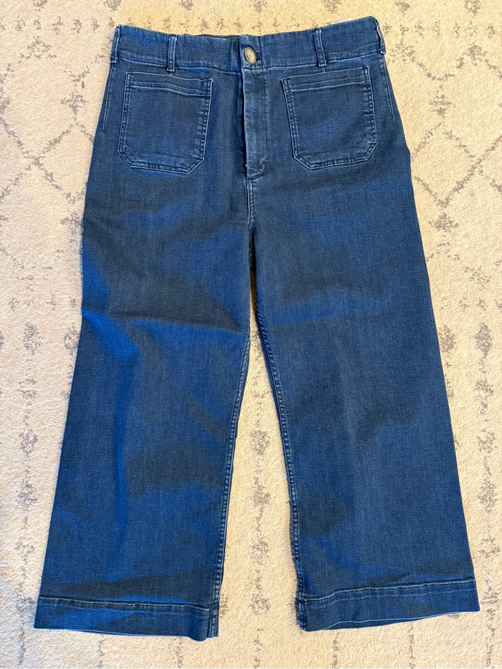 Maeve Colette Wide-Leg Cropped jeans - Picture 3 of 6